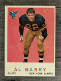 1959 Topps #138 Al Barry RC (EX)