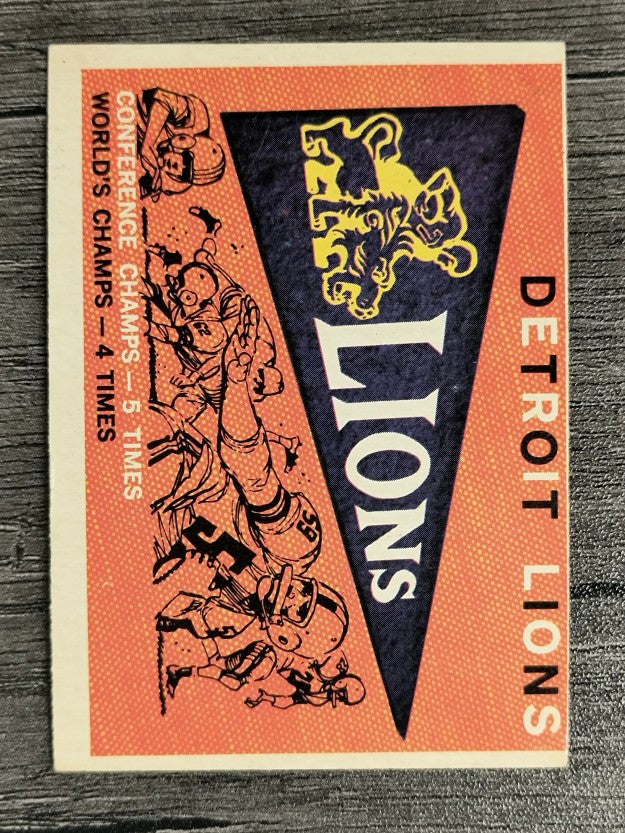 1959 Topps #139 Lions Pennant (VG)