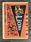 1959 Topps #139 Lions Pennant (VG)