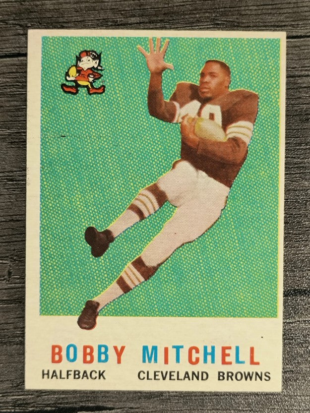 1959 Topps #140 Bobby Mitchell RC (EXMT)