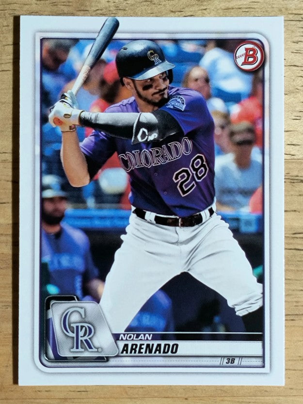 2020 Bowman #33 Nolan Arenado