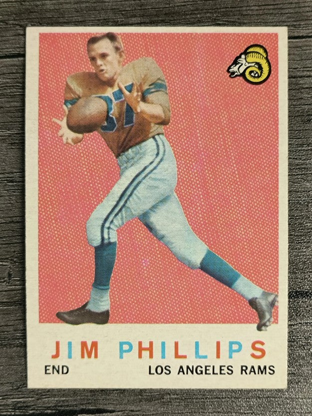 1959 Topps #142 Jim Phillips RC (EXMT)