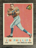 1959 Topps #142 Jim Phillips RC (EXMT)