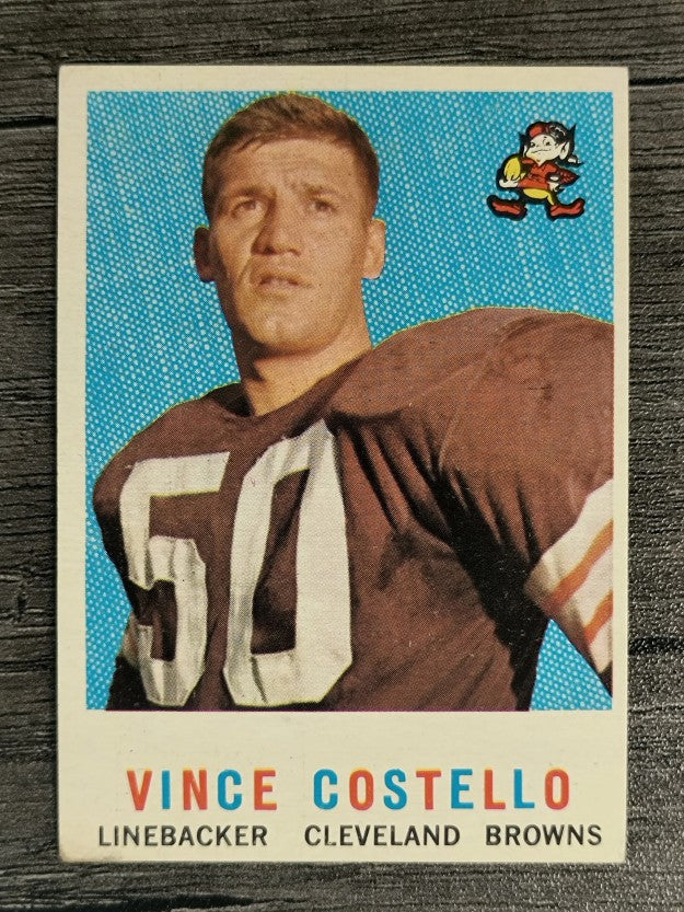 1959 Topps #158 Vince Costello RC (EX)