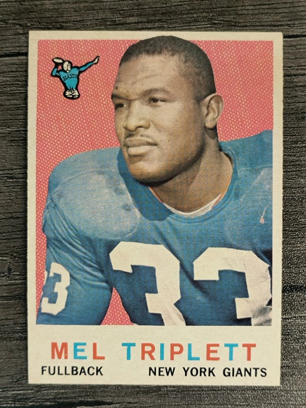 1959 Topps #160 Mel Triplett RC (NMMT)