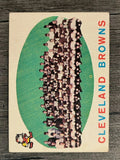 1959 Topps #161 Cleveland Browns CL (VG)