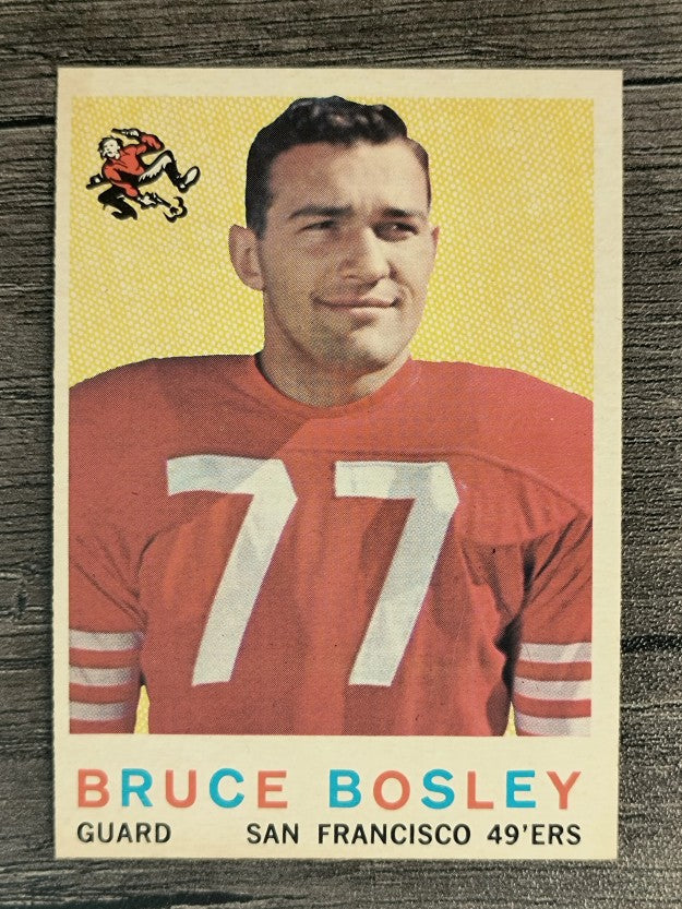 1959 Topps #166 Bruce Bosley RC (EXMT)