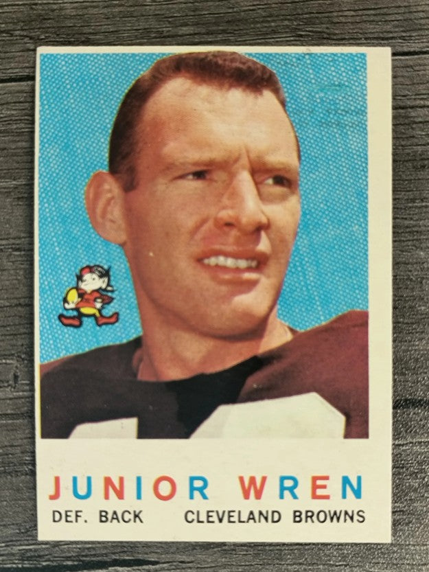 1959 Topps #169 Junior Wren RC (VGEX)