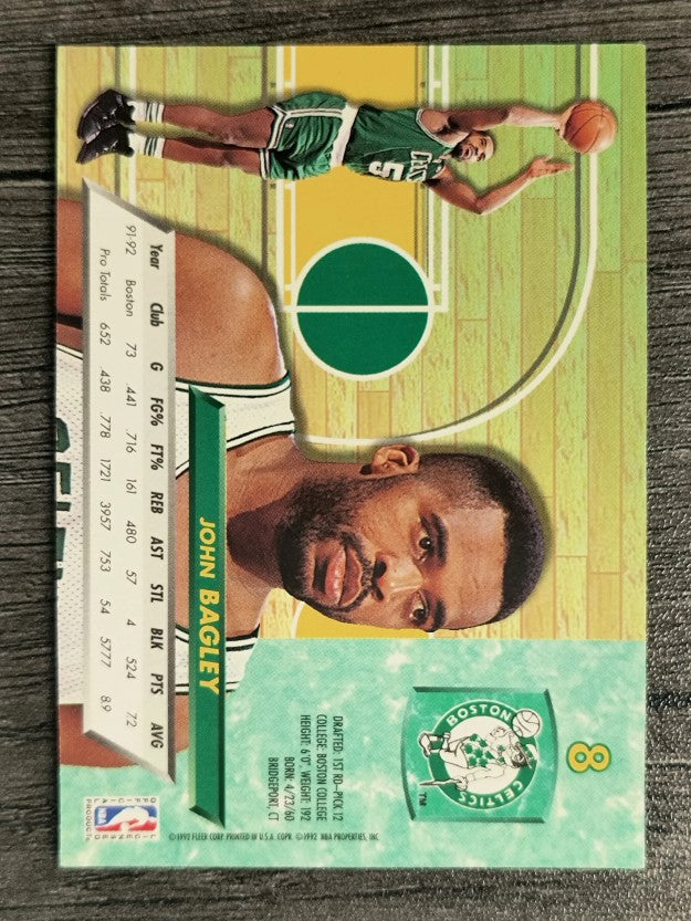 1992-93 Ultra #8 John Bagley