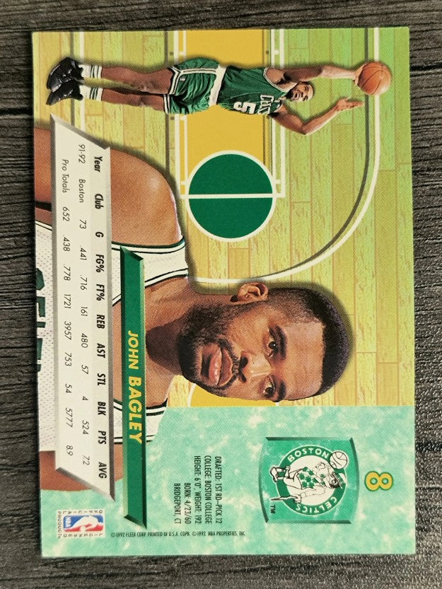 1992-93 Ultra #8 John Bagley