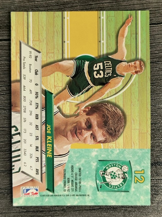 1992-93 Ultra #12 Joe Kleine