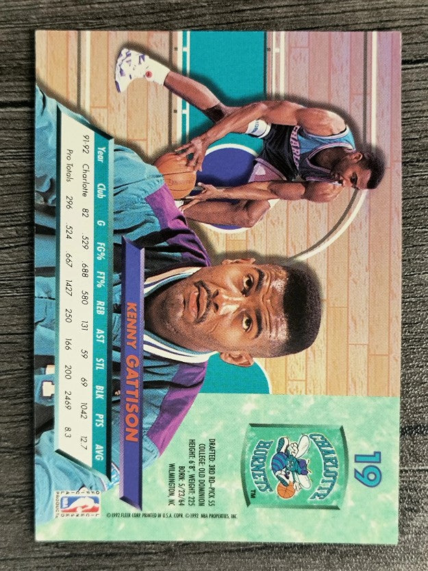 1992-93 Ultra #19 Kenny Gattison