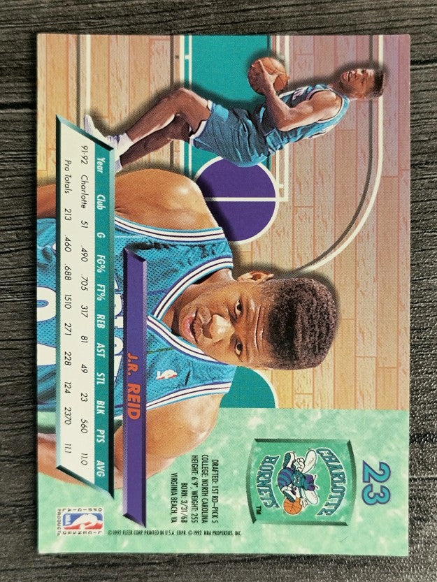 1992-93 Ultra #23 J.R. Reid
