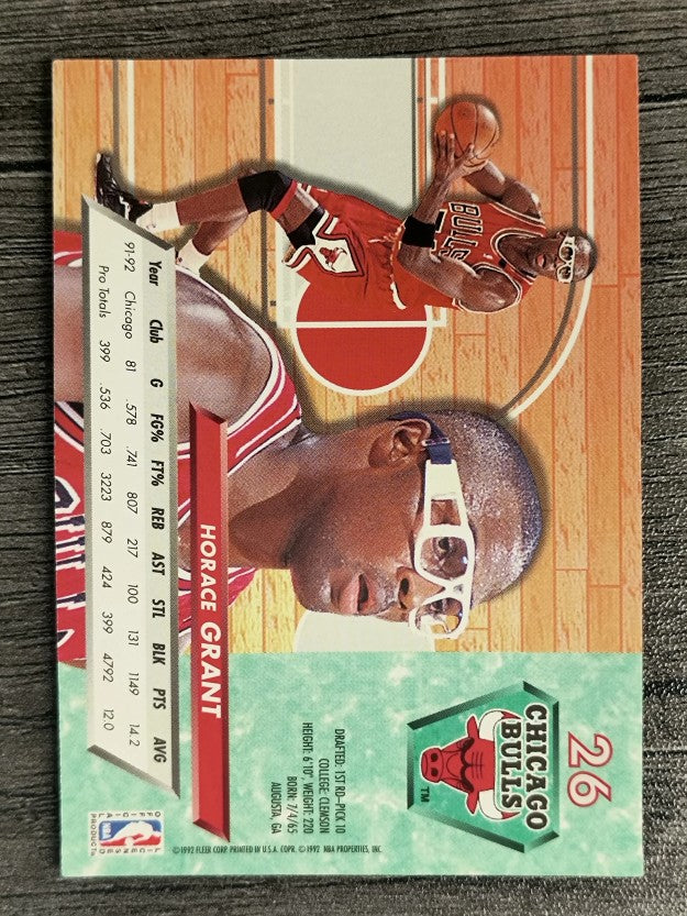 1992-93 Ultra #26 Horace Grant