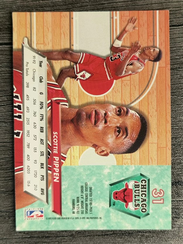 1992-93 Ultra #31 Scottie Pippen