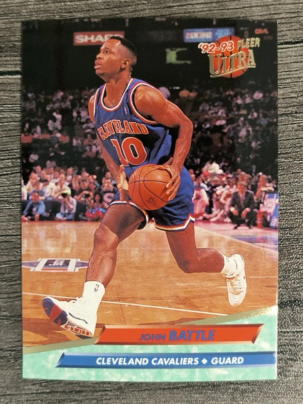 1992-93 Ultra #33 John Battle