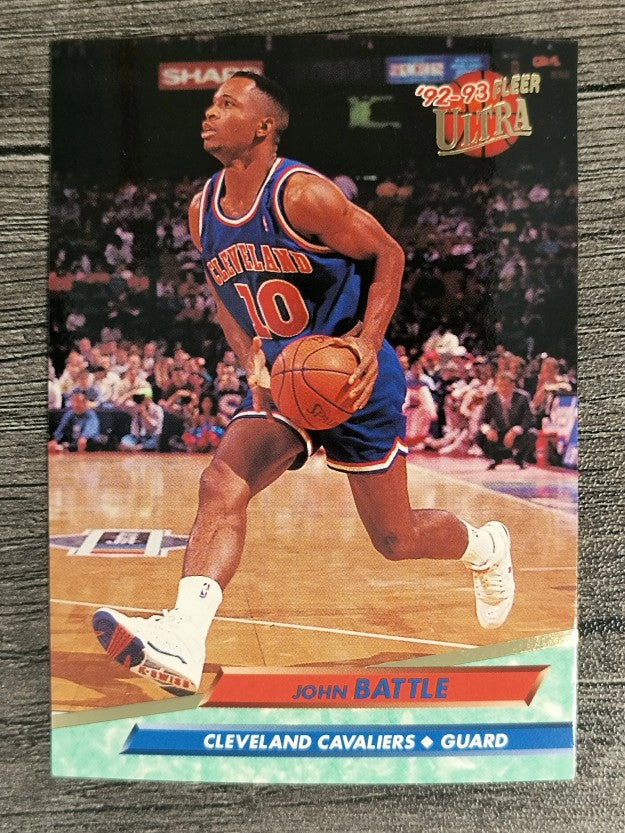 1992-93 Ultra #33 John Battle