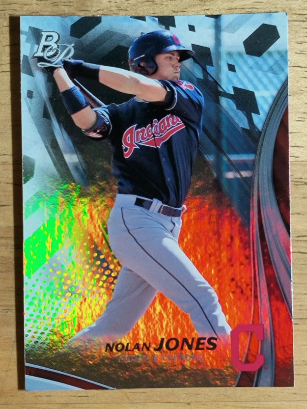 2017 Bowman Platinum Top Prospects #TPNJ Nolan Jones