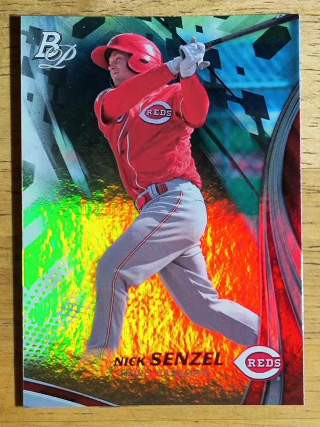 2017 Bowman Platinum Top Prospects #TPNS Nick Senzel