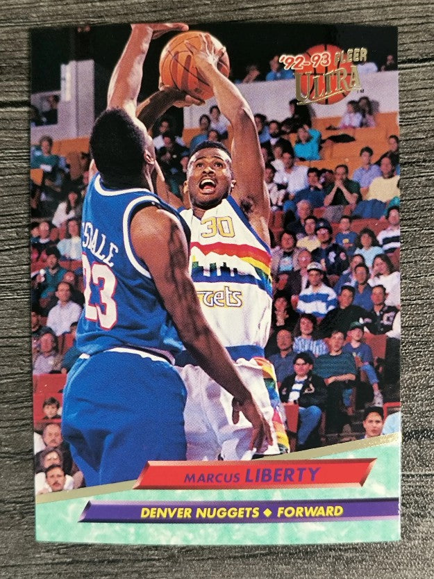 1992-93 Ultra #50 Marcus Liberty