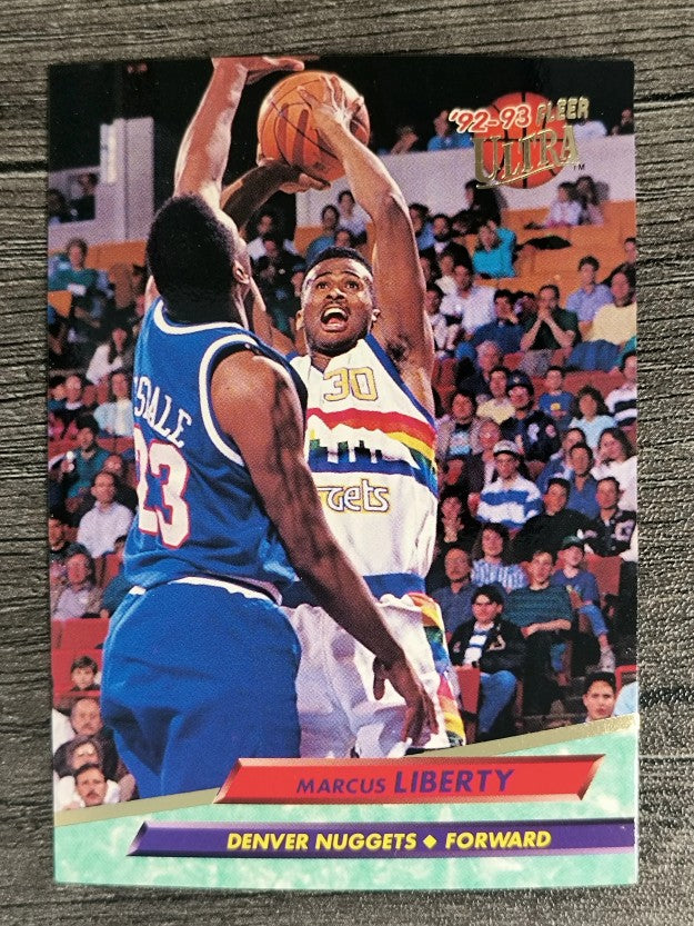 1992-93 Ultra #50 Marcus Liberty