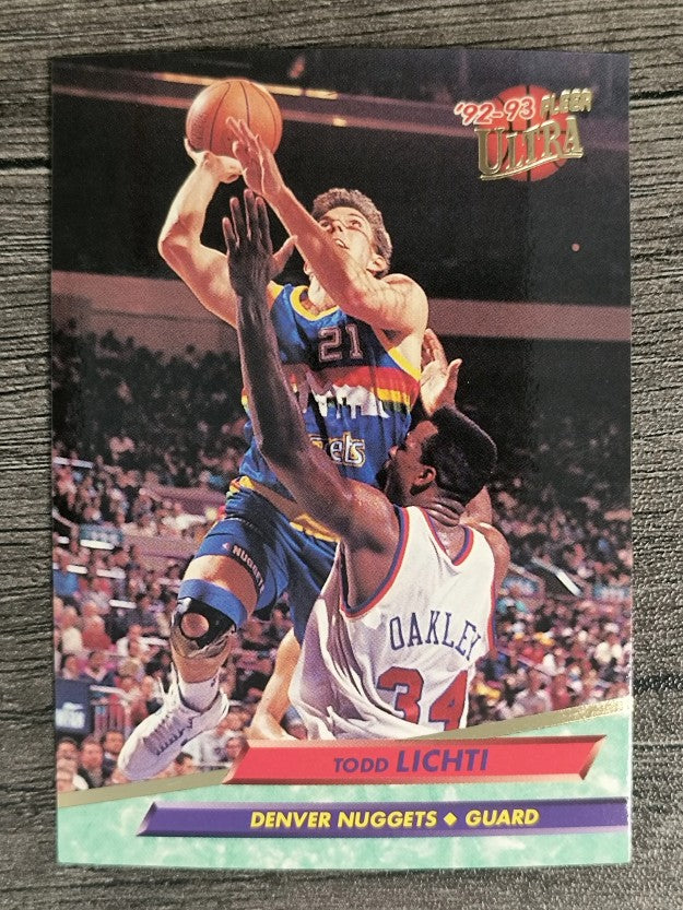 1992-93 Ultra #51 Todd Lichti