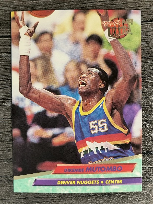 1992-93 Ultra #53 Dikembe Mutombo
