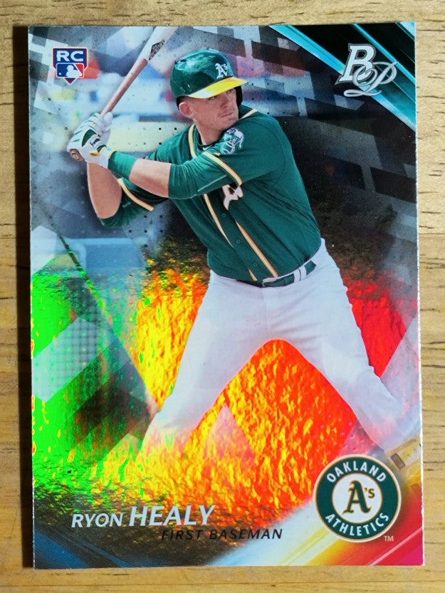 2017 Bowman Platinum #43 Ryon Healy RC
