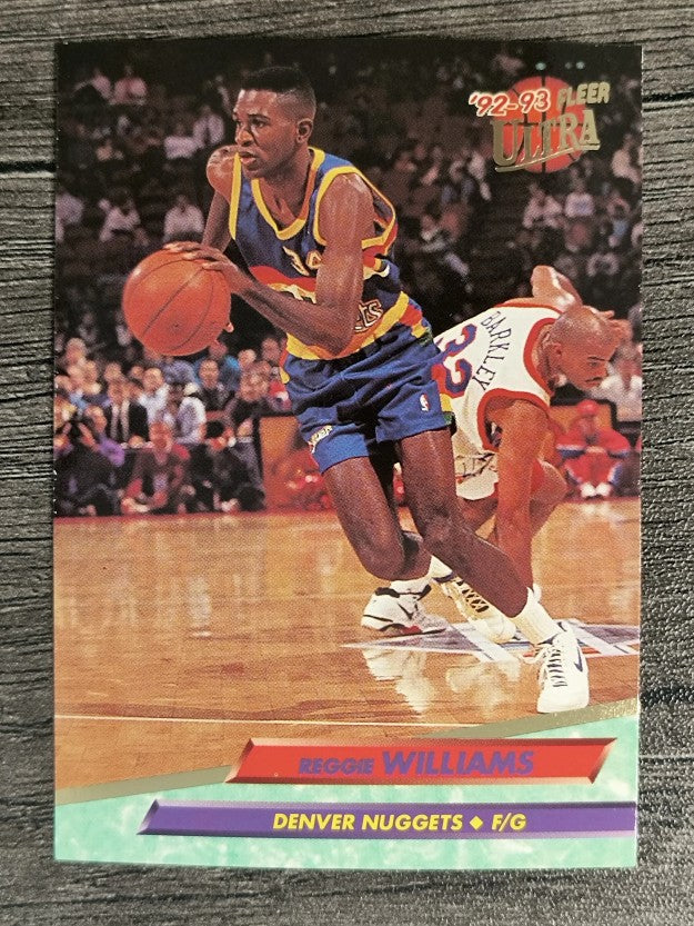 1992-93 Ultra #54 Reggie Williams