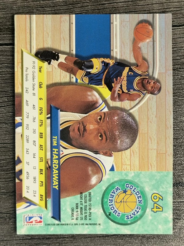 1992-93 Ultra #64 Tim Hardaway