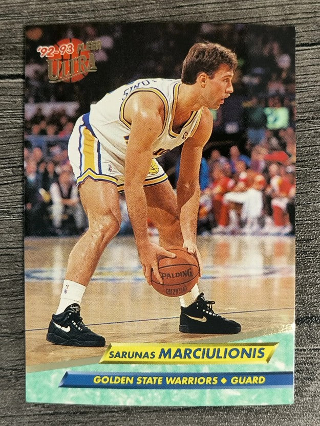 1992-93 Ultra #66 Sarunas Marciulionis