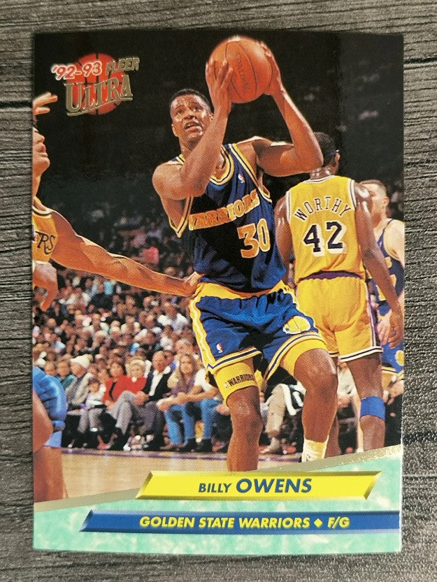 1992-93 Ultra #68 Billy Owens