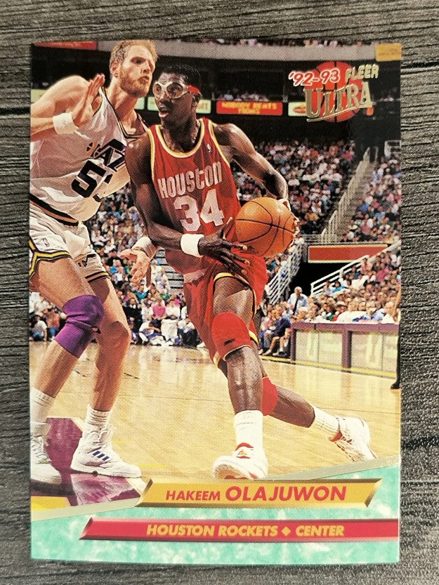1992-93 Ultra #72 Hakeem Olajuwon