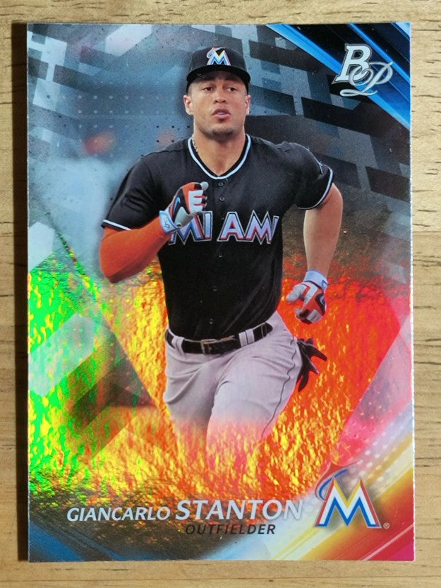 2017 Bowman Platinum #49 Giancarlo Stanton