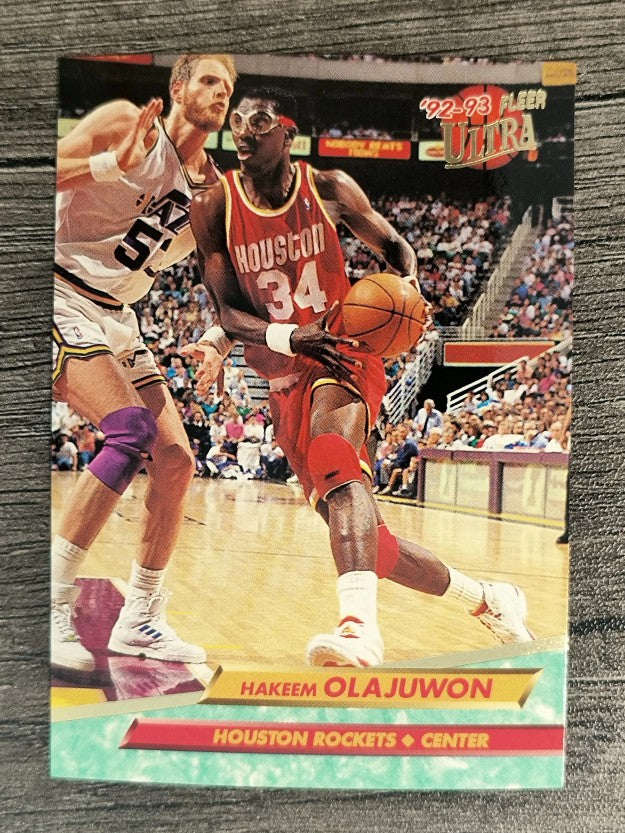 1992-93 Ultra #72 Hakeem Olajuwon