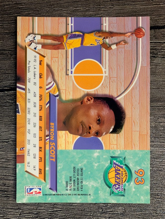 1992-93 Ultra #93 Byron Scott