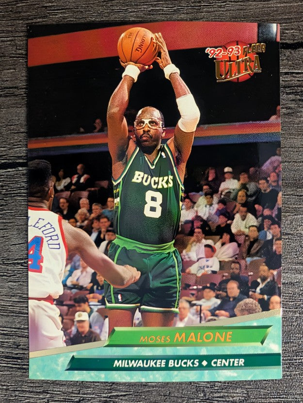 1992-93 Ultra #106 Moses Malone