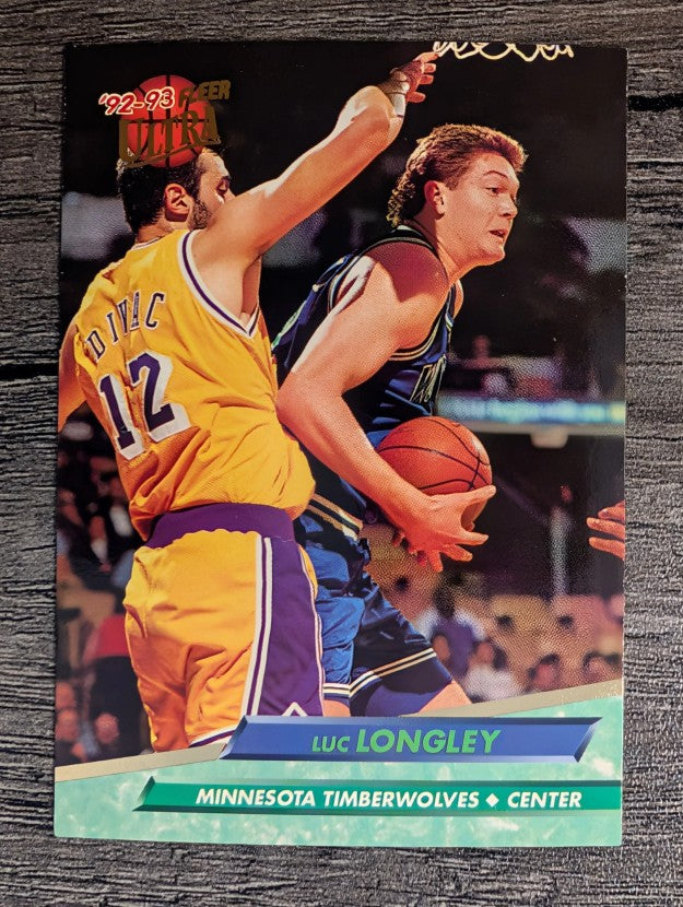 1992-93 Ultra #111 Luc Longley