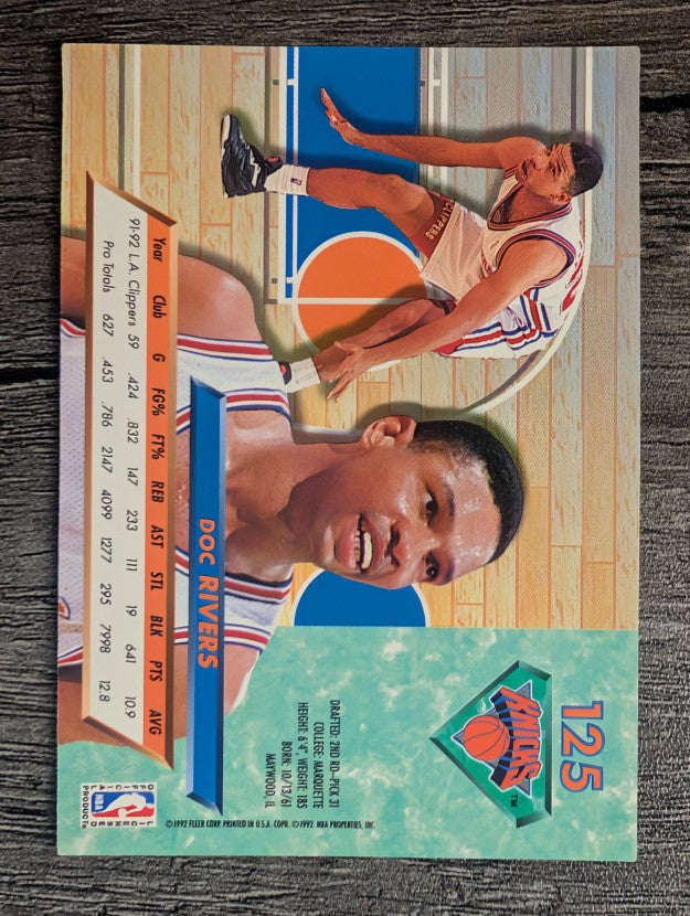 1992-93 Ultra #125 Doc Rivers