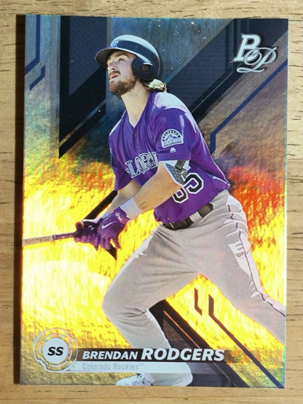 2019 Bowman Platinum Top Prospects #TOP73 Brendan Rodgers