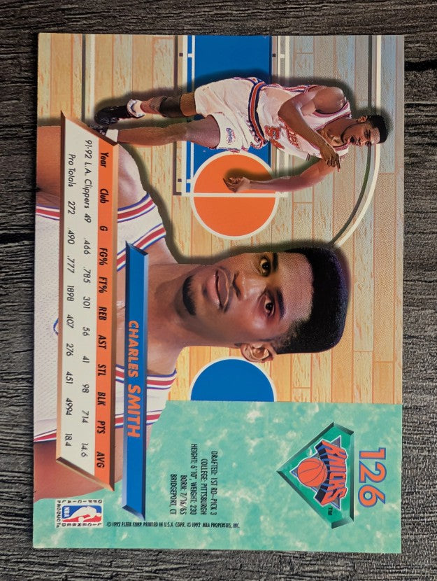 1992-93 Ultra #126 Charles Smith