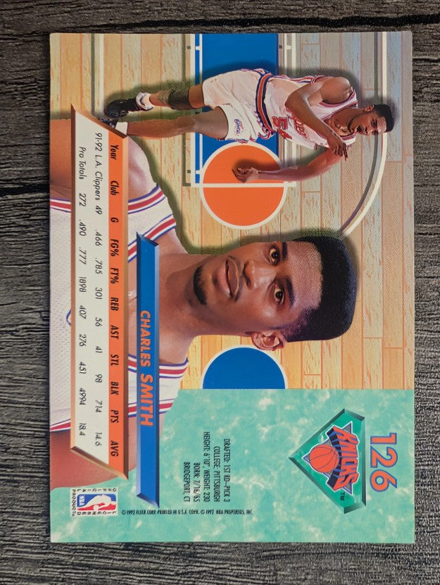 1992-93 Ultra #126 Charles Smith
