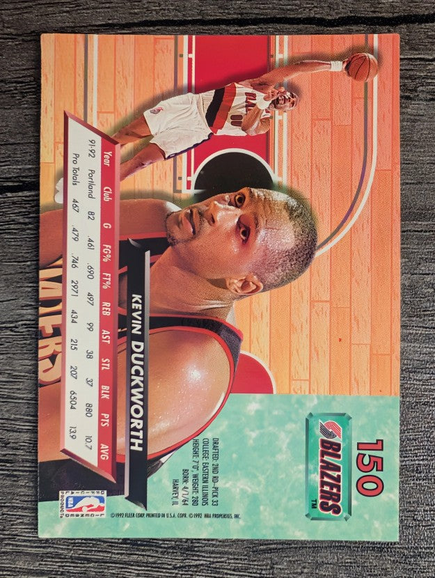 1992-93 Ultra #150 Kevin Duckworth