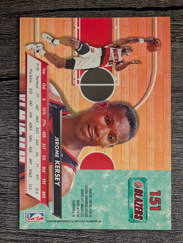 1992-93 Ultra #151 Jerome Kersey