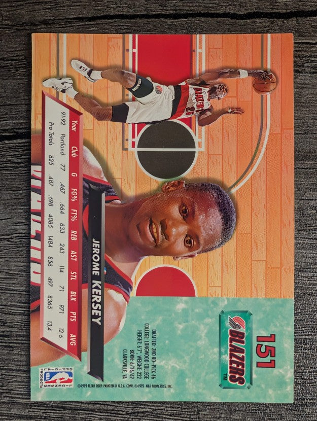 1992-93 Ultra #151 Jerome Kersey