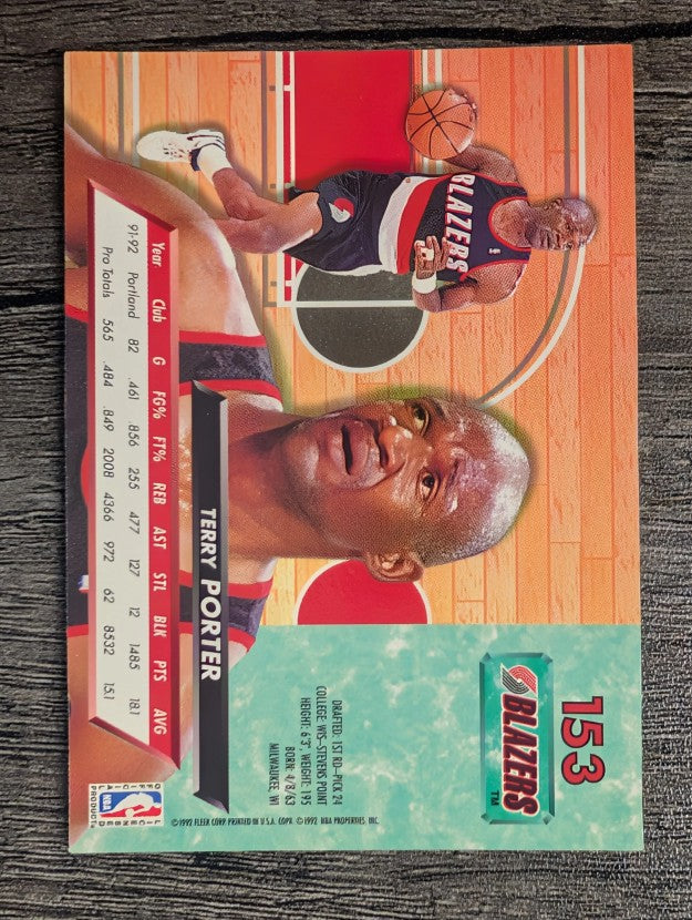 1992-93 Ultra #153 Terry Porter