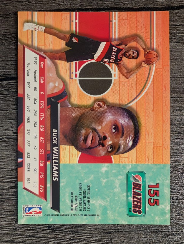 1992-93 Ultra #155 Buck Williams