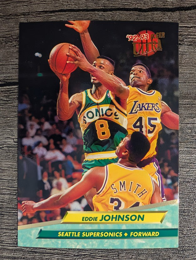 1992-93 Ultra #171 Eddie Johnson