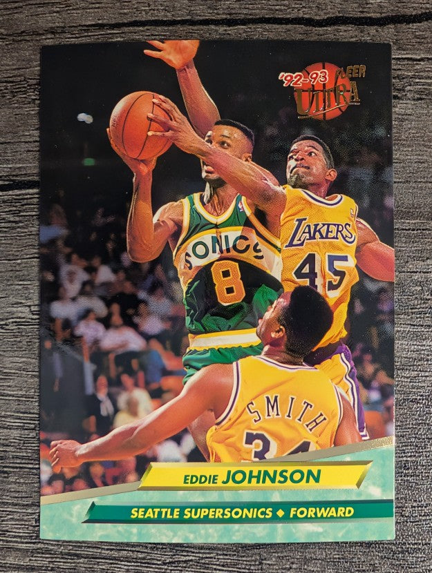 1992-93 Ultra #171 Eddie Johnson