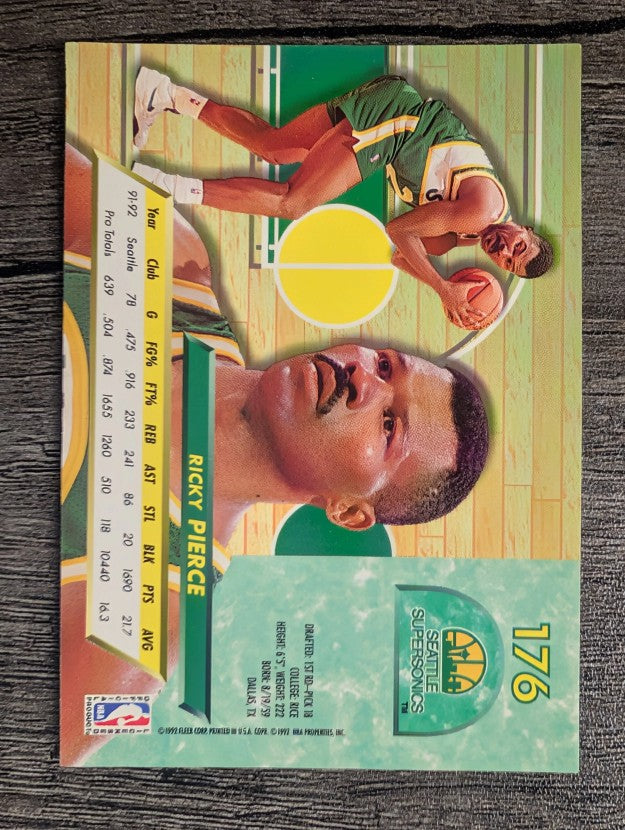 1992-93 Ultra #176 Ricky Pierce